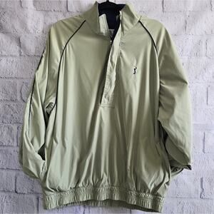 Vintage PGA Tour Collection Green 1/4 Zip Pullover Jacket Men's XL